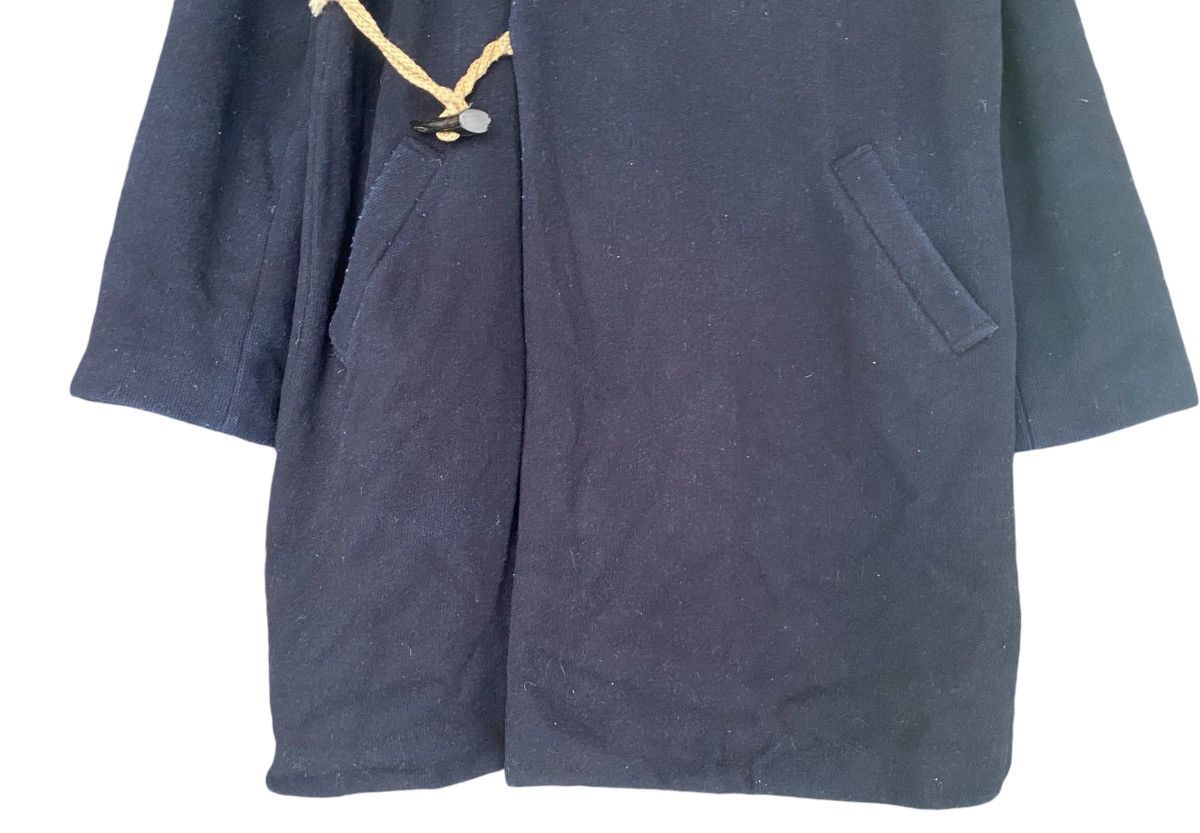 Issey Miyake Rare🔥SUNAO KUWAHARA Fur Trim Wool Hoodie Jacket (M) Size US M / EU 48-50 / 2 - 5 Thumbnail