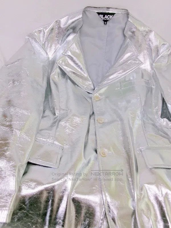 Comme des Garcons Comme des Garcons Silver vintage design jacket Size S / US 4 / IT 40 - 3 Thumbnail