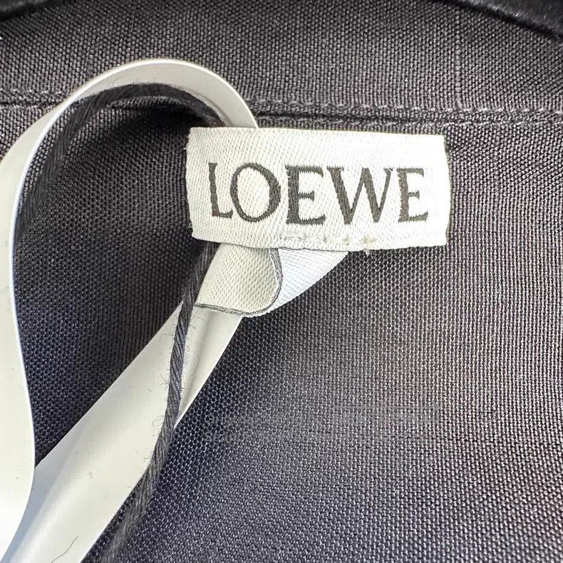 Loewe Loewe Black Pocket Logo Shirt Size XS / US 0-2 / IT 36-38 - 5 Thumbnail
