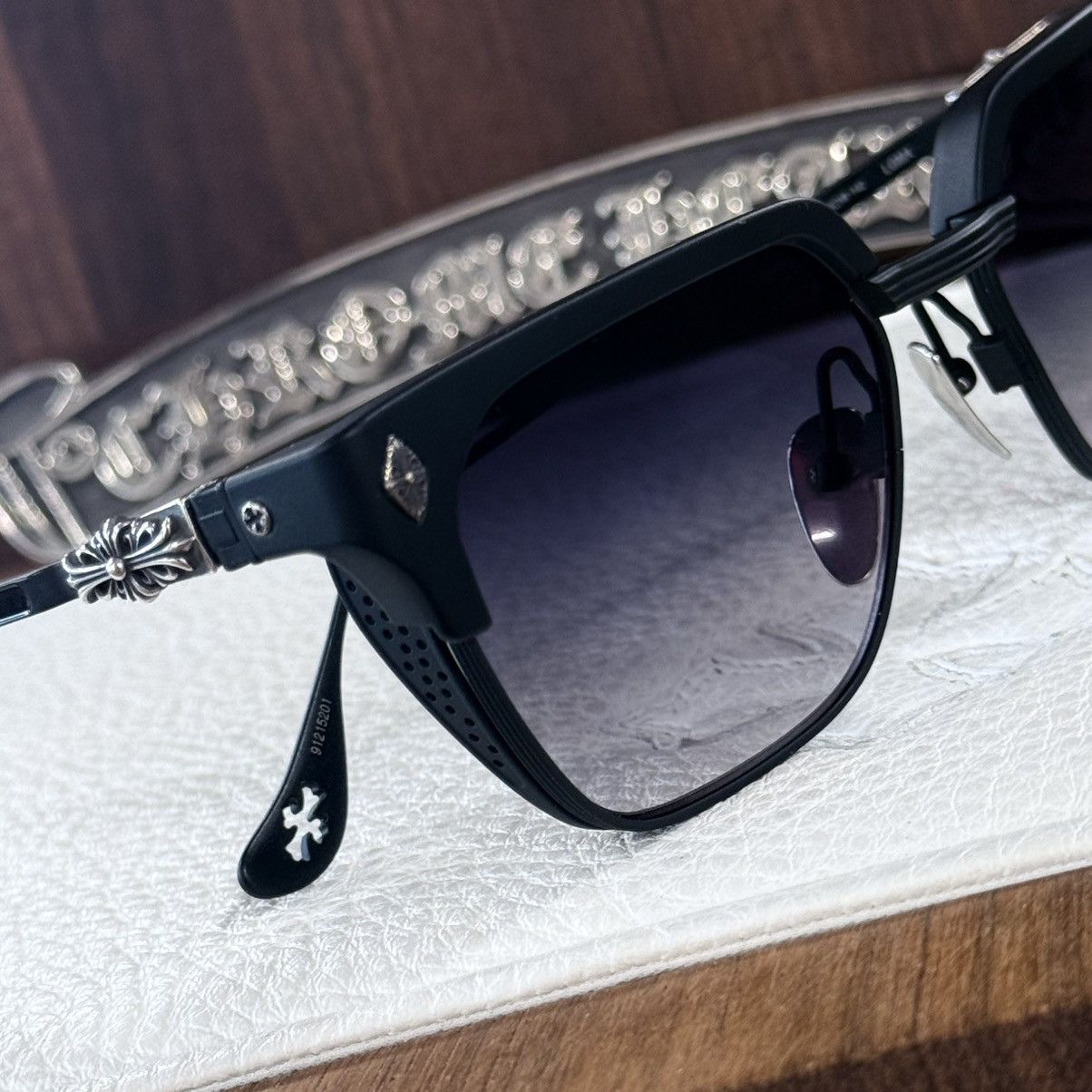 Chrome Hearts Chrome Hearts LMGA 1/1 ‘Dark Triad’ Sunglasses Size ONE SIZE - 10 Thumbnail