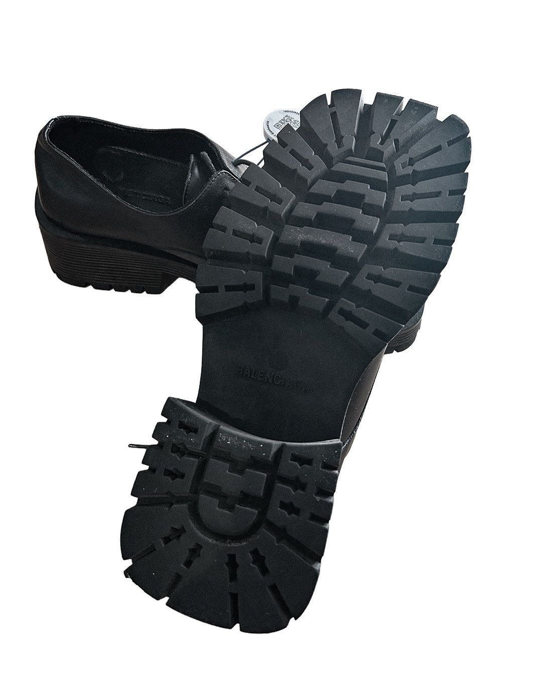 Balenciaga Balenciaga trooper Derby in black Size US 8 / EU 41 - 3 Thumbnail