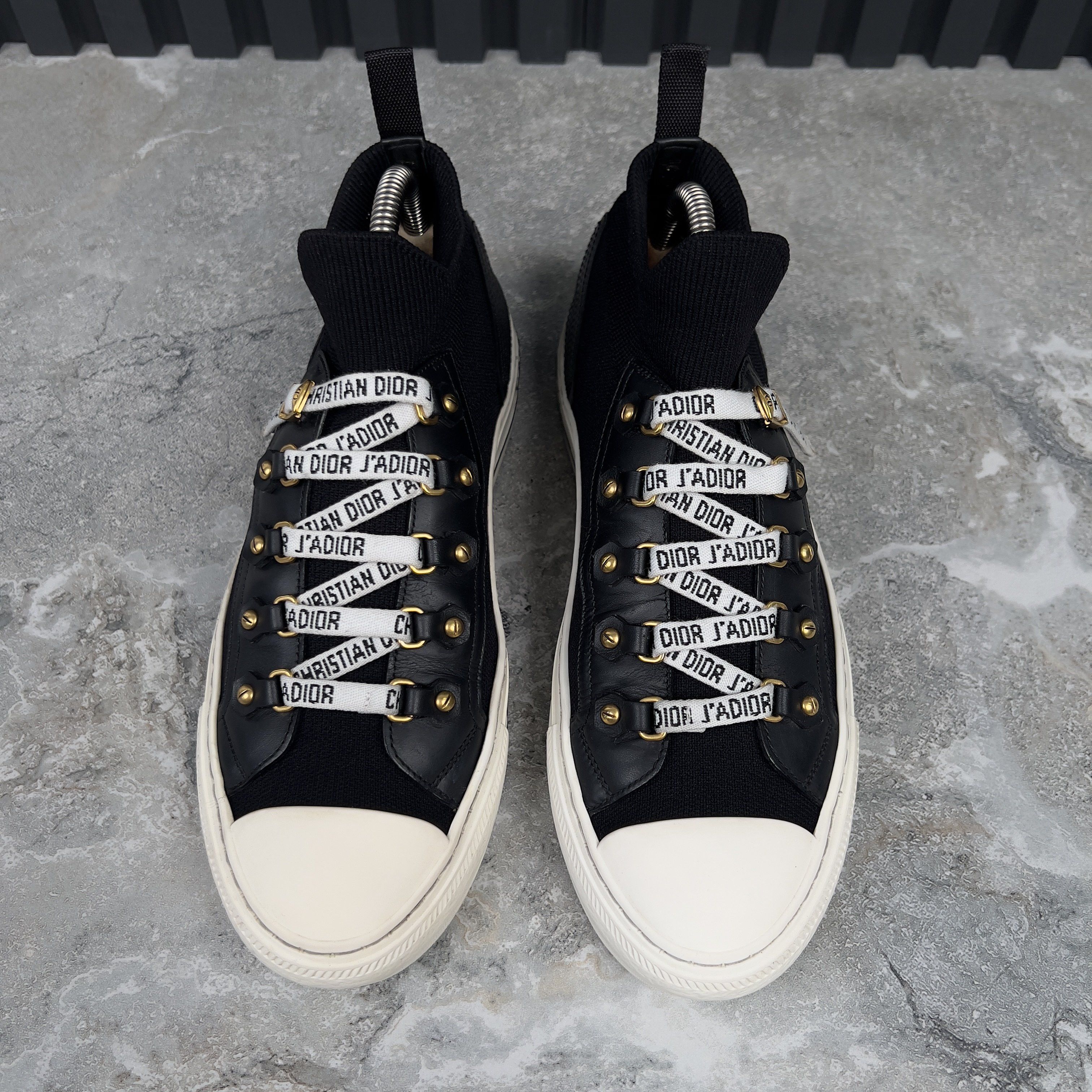 Dior RRP $990 Dior Walk'n Platform Sneaker Knit Leather Size US 9.5 / IT 39.5 - 3 Thumbnail