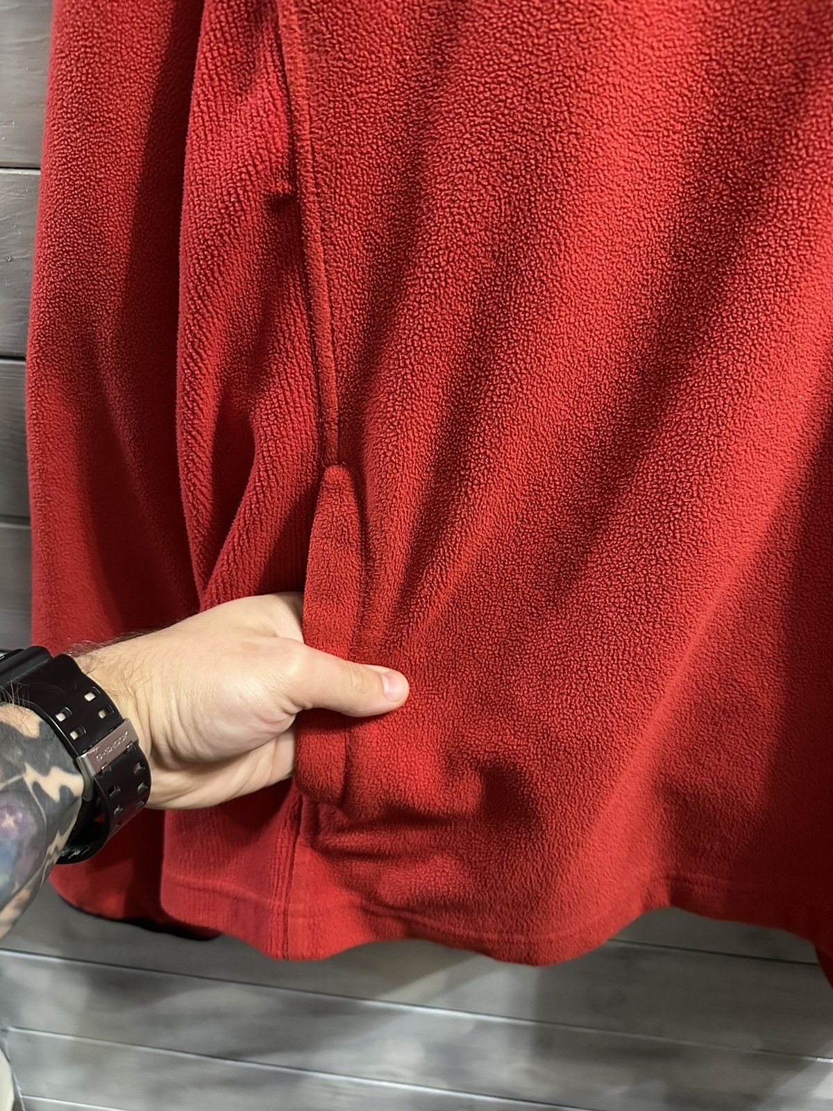Nike Rare Vintage 1/3 Zip Sweatshirt Nike Fleece Small Swoosh Size US XXL / EU 58 / 5 - 4 Thumbnail