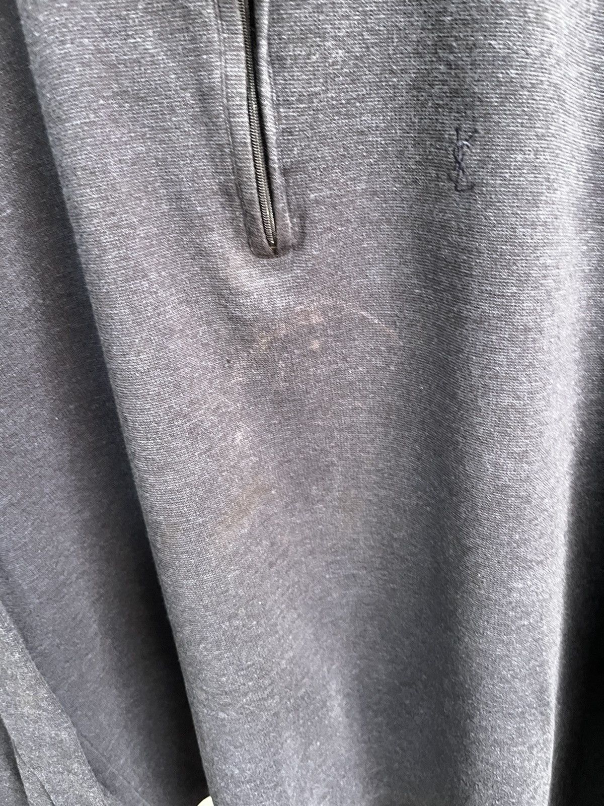 Vintage × Yves Saint Laurent Yves Saint Laurent zip sweatshirt Size US L / EU 52-54 / 3 - 4 Thumbnail