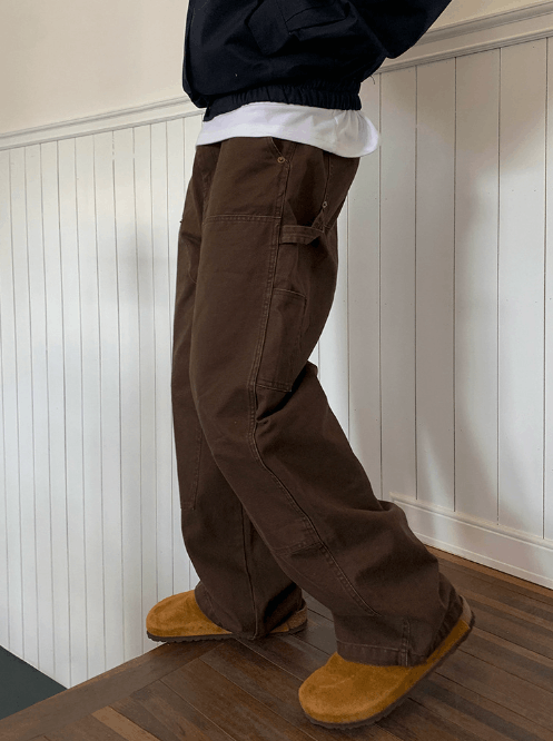 Japanese Brand × Jean Retro straight Japanese style washed cargo jeans Size US 32 / EU 48 - 2 Thumbnail