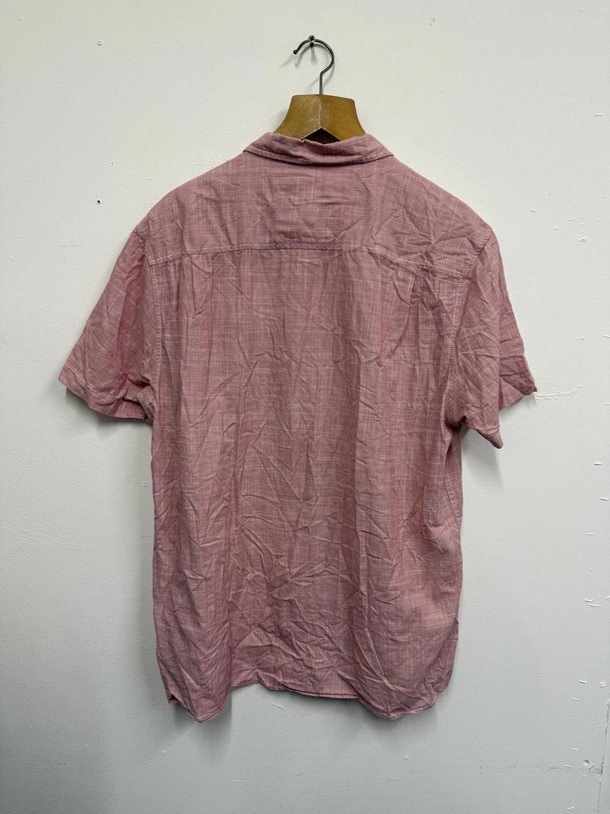 Other Rocha John Rocha Mens Pink Short Sleeve Button-Up Shirt Size US L / EU 52-54 / 3 - 2 Thumbnail