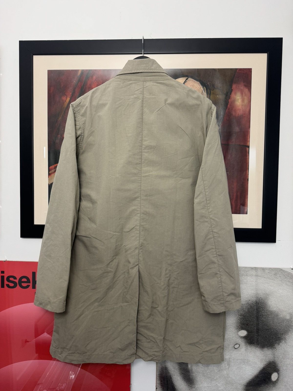 Our Legacy Our Legacy Coat Jacket Nylon Olive Fabric Japan Japanese Size US L / EU 52-54 / 3 - 3 Thumbnail