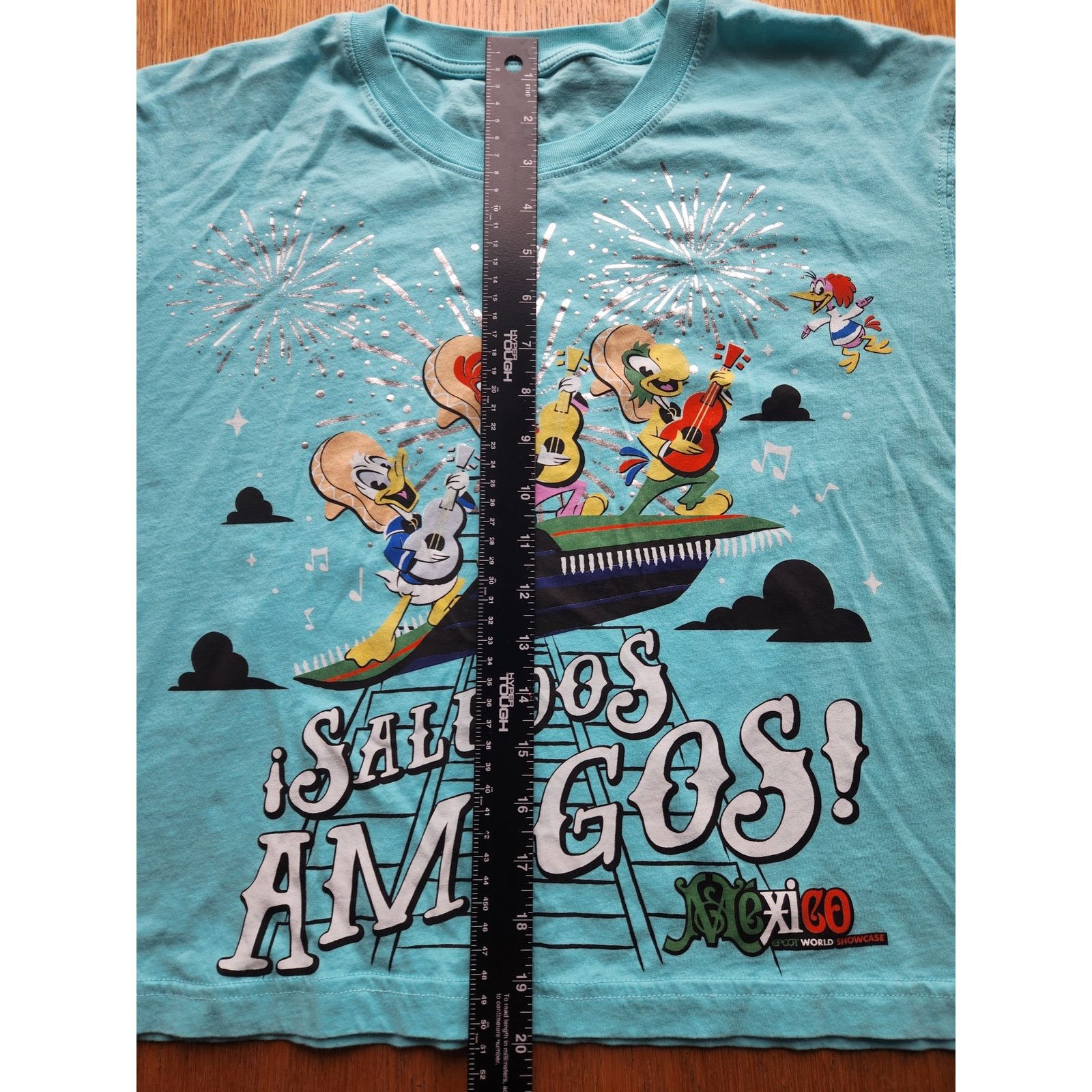 Disney 2004 Disney Epcot Three Caballeros Saludos Amigos Shirt L Size L / US 10 / IT 46 - 8 Thumbnail