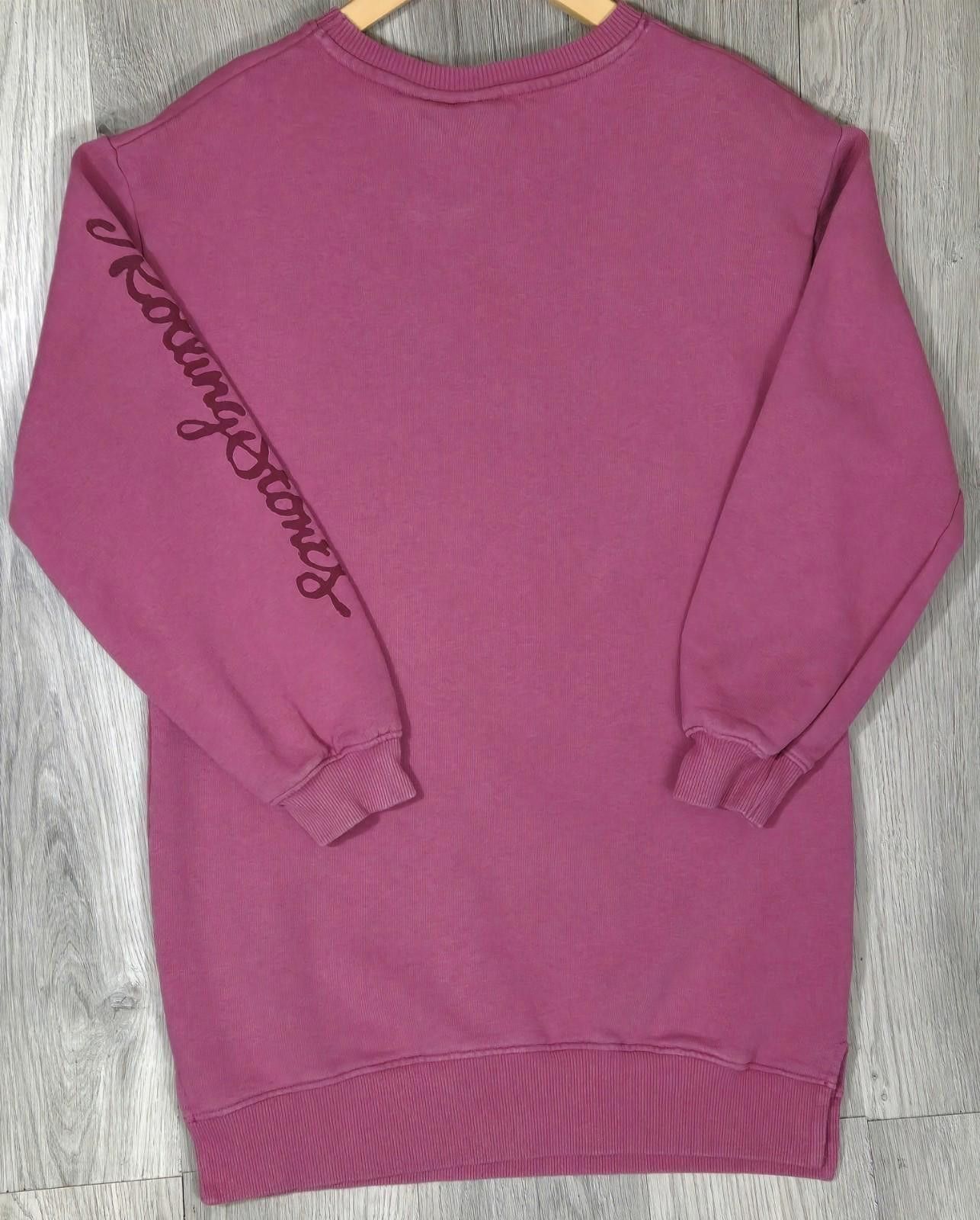 Zara Zara x The Rolling Stones Sweatshirt Dress Size 11/12#7 Size ONE SIZE - 7 Thumbnail