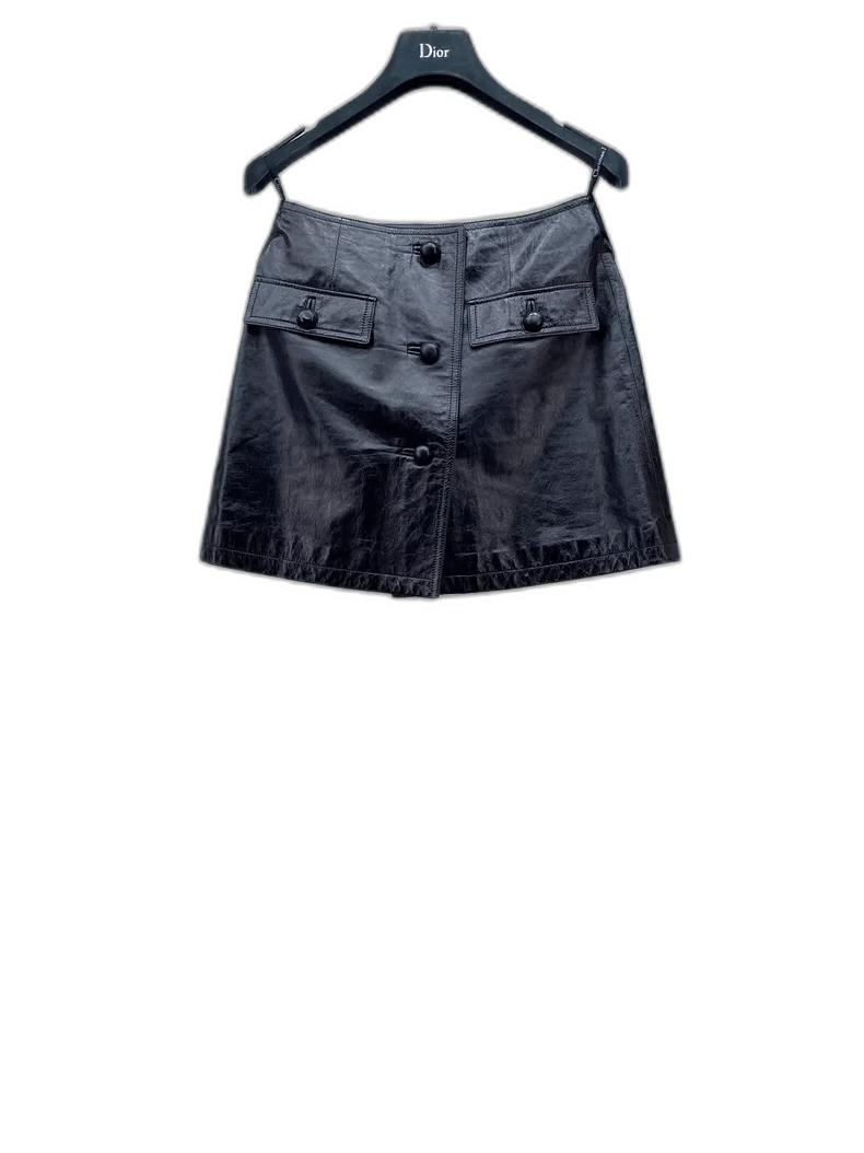 Dior Lambskin Half Skirt