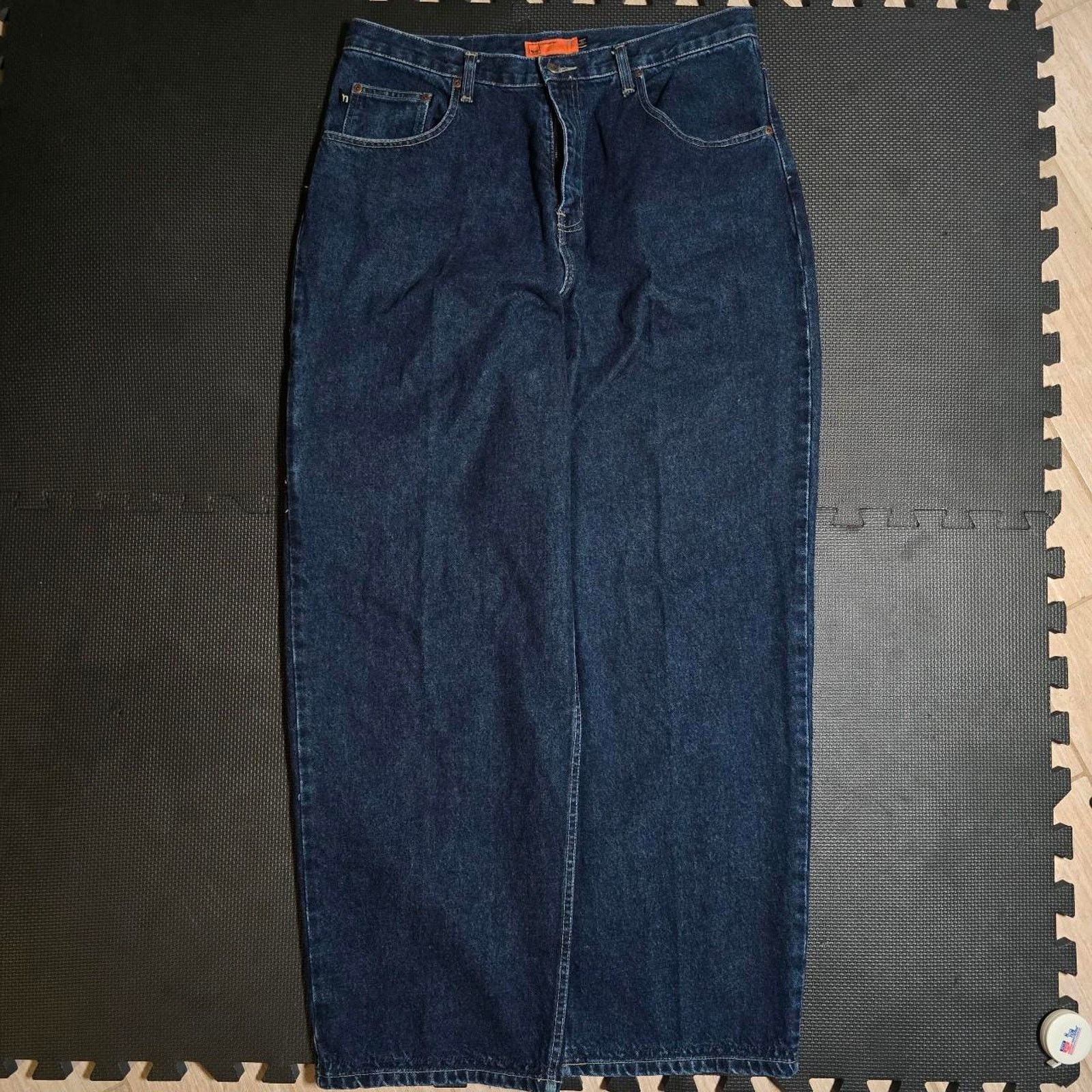 Mossimo Vintage 2000s Super baggy Mossimo Gene Skater jeans 36x32 Size US 36 / EU 52 - 4 Thumbnail