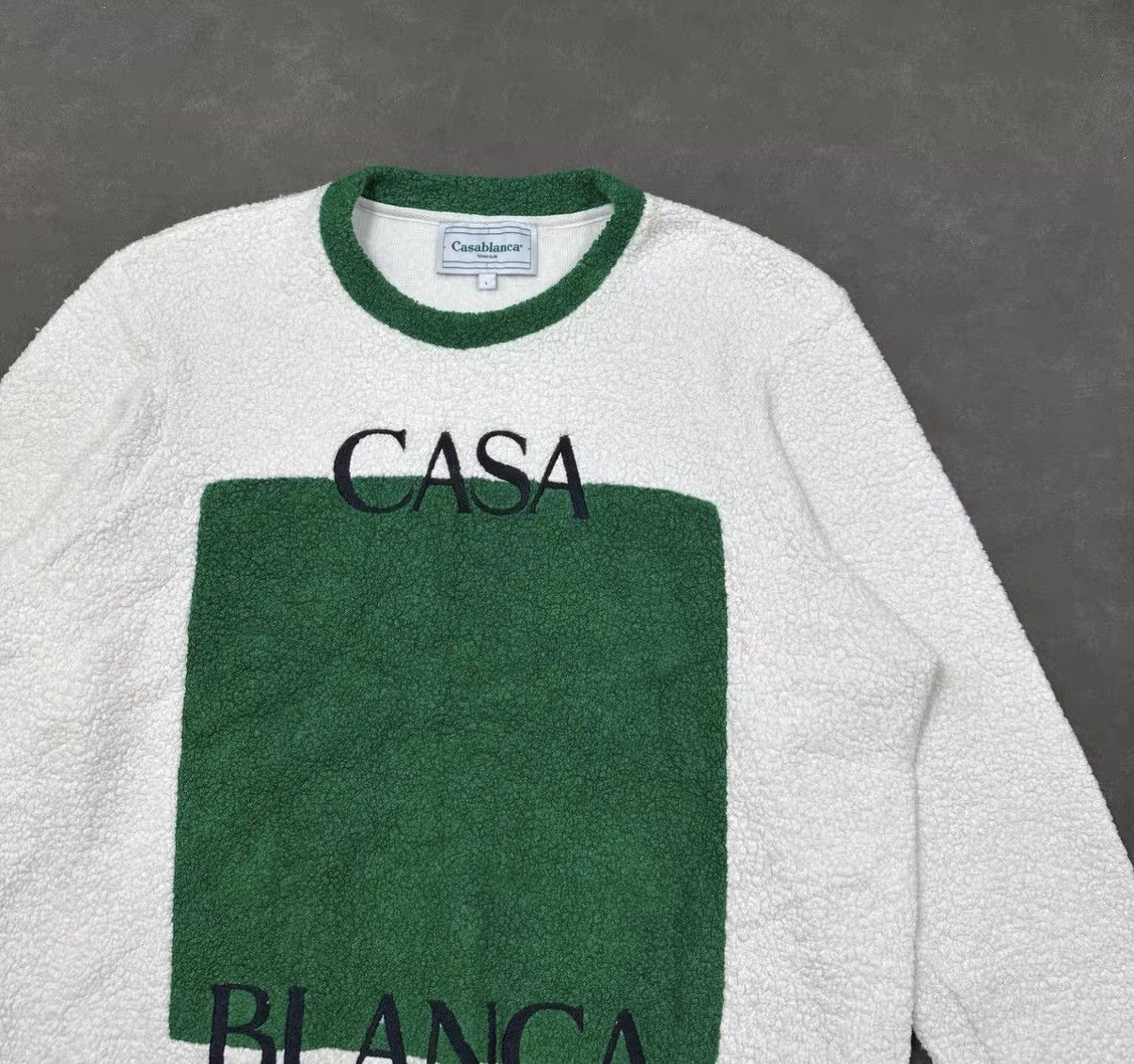 Casablanca Casablanca Cashmere & Wool Blend Pullover Sweater J16 Size US L / EU 52-54 / 3 - 3 Thumbnail