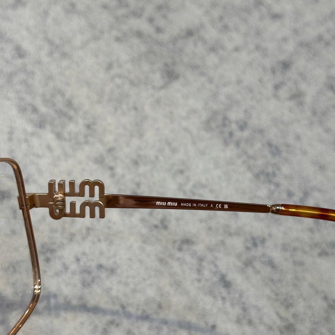 Miu Miu MIU MIU MU 51XV ZVF1O1 Sunglasses Size ONE SIZE - 5 Thumbnail
