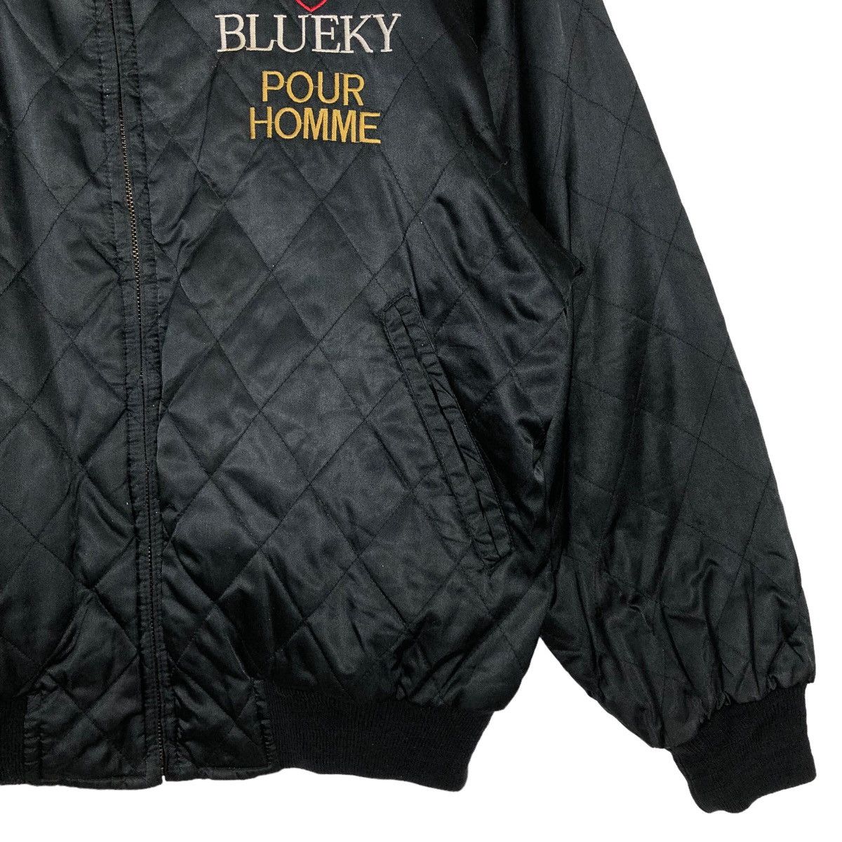 Japanese Brand 🔥90’s Vintage Bomber Jacket Reversible Blueky Refined Japan Size US M / EU 48-50 / 2 - 4 Thumbnail