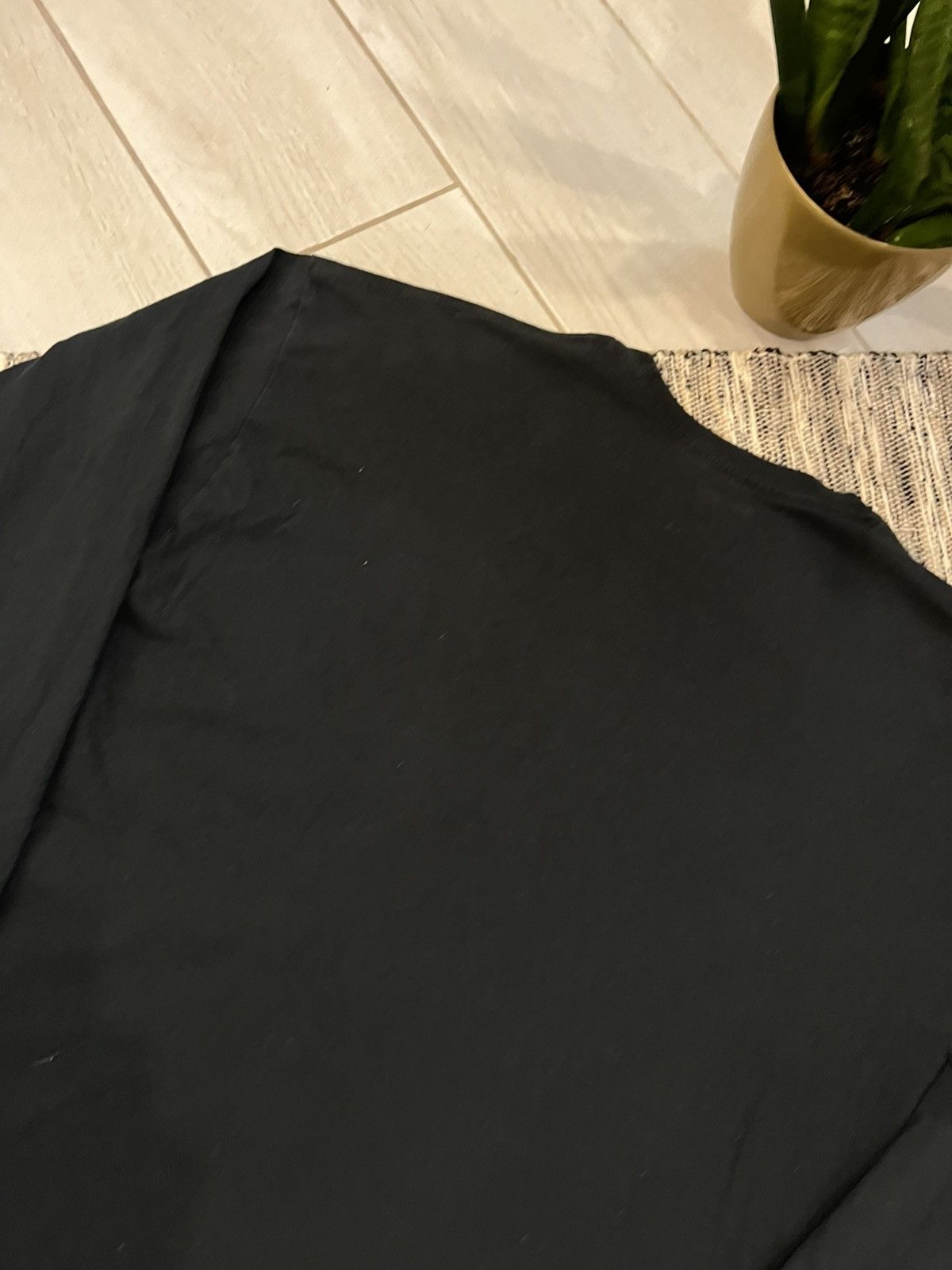 Champion × Vintage Vintage Champion Longsleeve Tshirt Black Oversize blank Size US XXL / EU 58 / 5 - 12 Thumbnail
