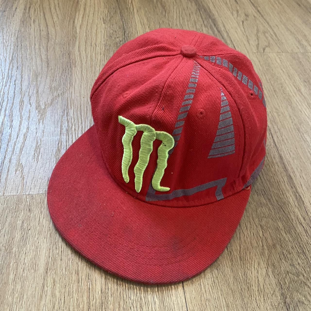 Other Monster Drink Energy Cap Racing Vintage y2k 2000s Size ONE SIZE - 1 Thumbnail