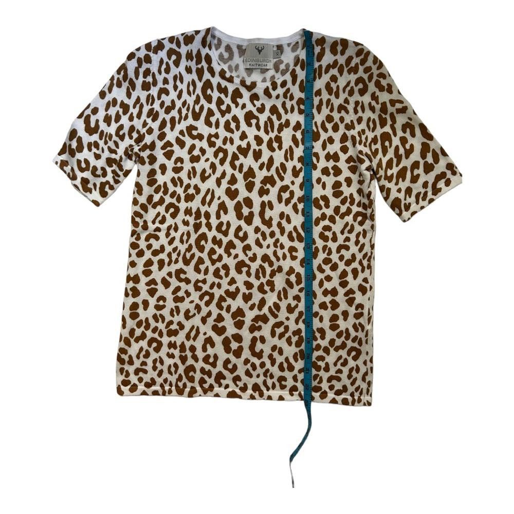 REVOLVE Edinburg Knitwear l Leopard Print Knit Sweater XS Size XS / US 0-2 / IT 36-38 - 3 Thumbnail