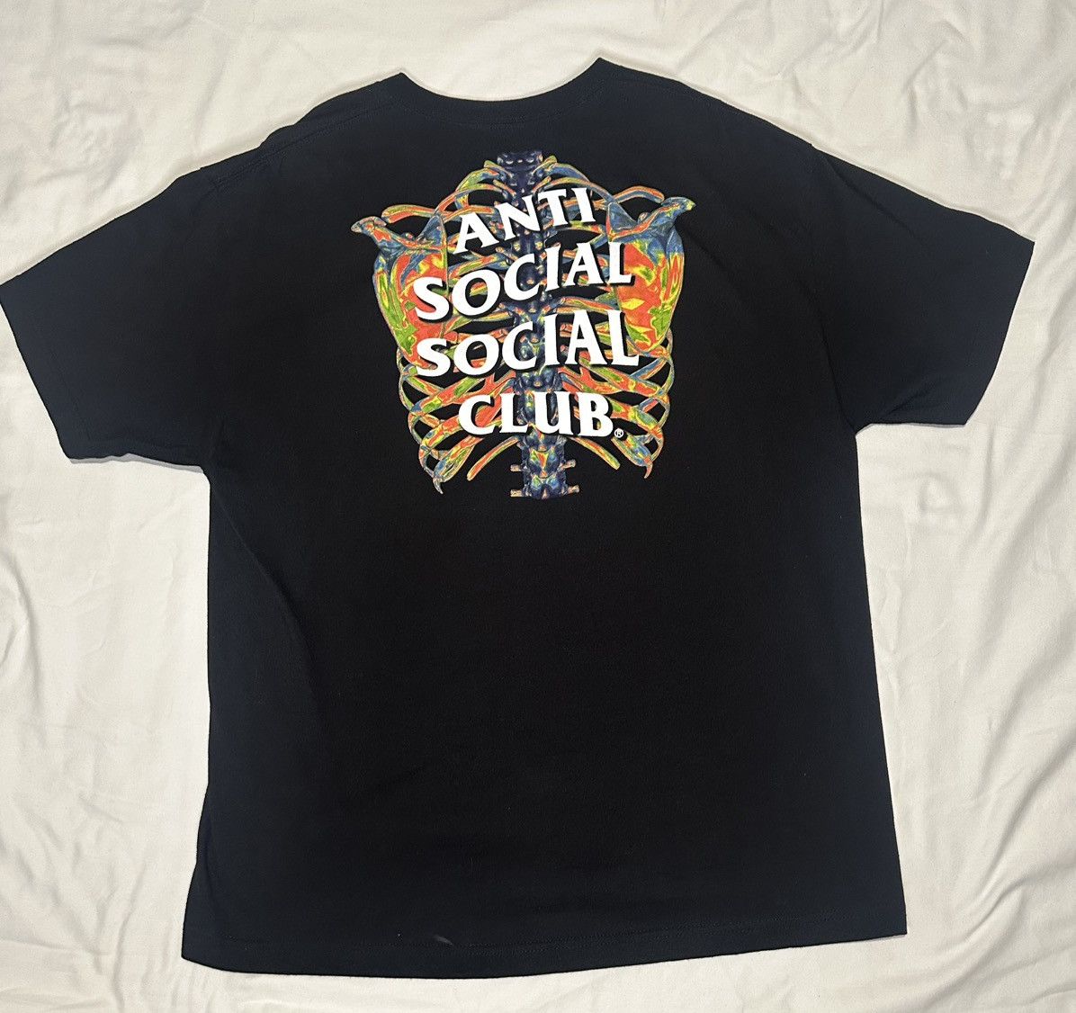 Anti Social Social Club × Band Tees Anti Social Social Club Blow to The Chest T-shirt Black Size US XL / EU 56 / 4 - 5 Thumbnail