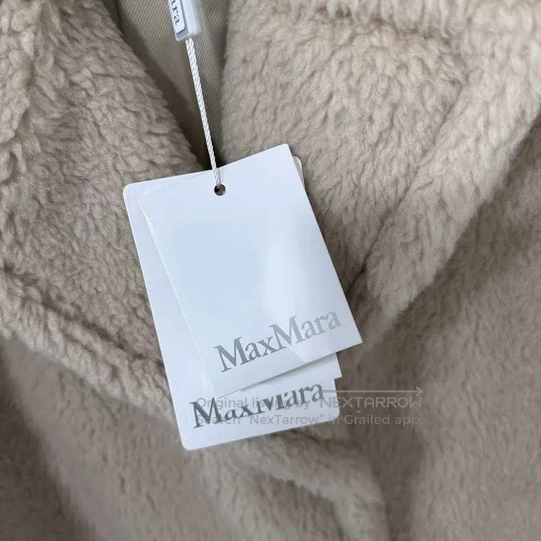 Max Mara Max Mara Light khaki mini teddy coat Size XS / US 0-2 / IT 36-38 - 6 Thumbnail