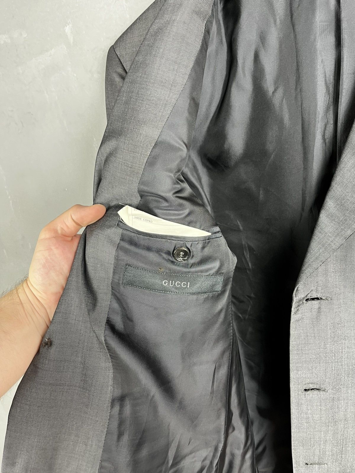 Gucci × Tom Ford × Vintage Gucci Tom Ford blazer jacket Size 50R - 9 Thumbnail