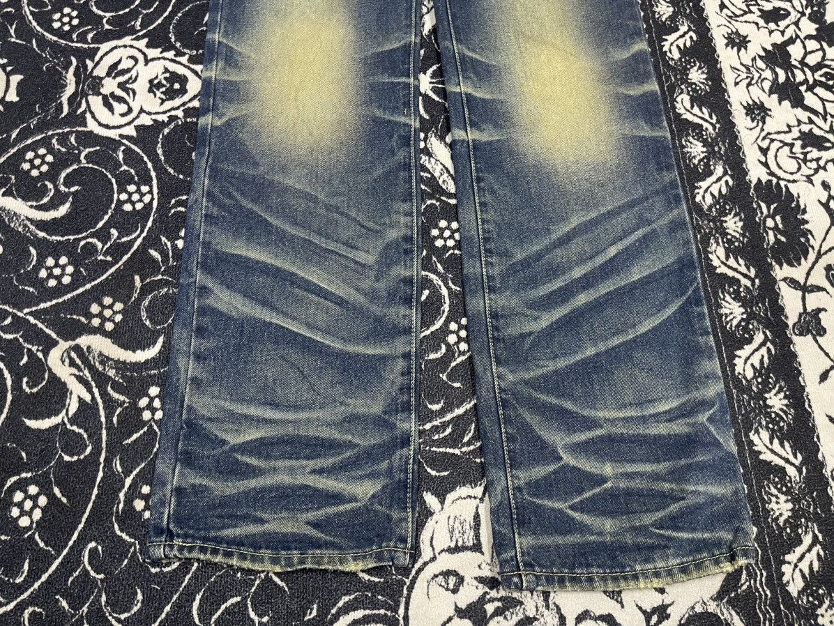 If Six Was Nine 2000s TORNADO MART INSPIRED BRAND TIMEBELT WASHABLE JEANS Size US 30 / EU 46 - 4 Thumbnail