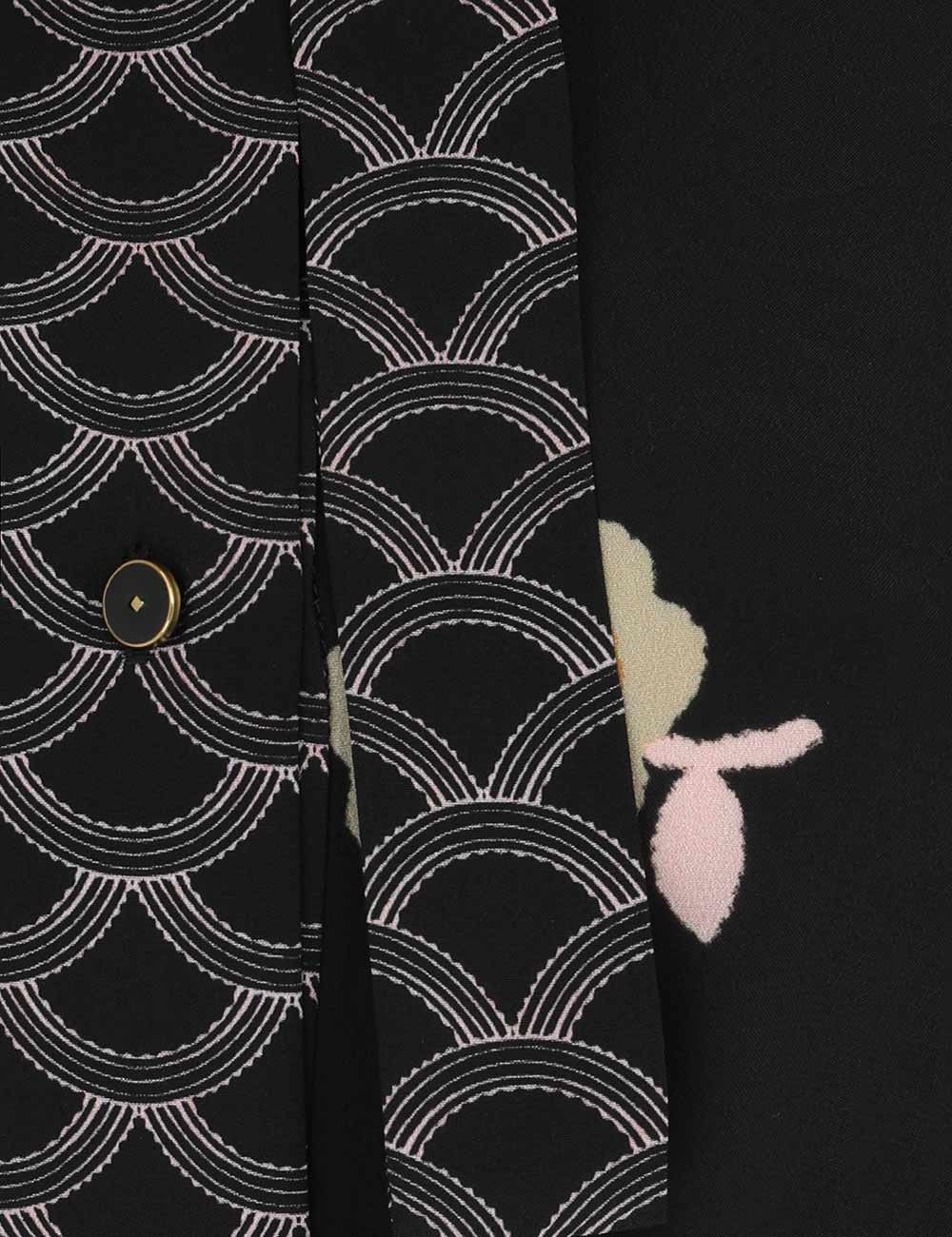 Zimmermann oc11z0825 Pussybow Mini Dress in Black Size XS / US 0-2 / IT 36-38 - 3 Thumbnail