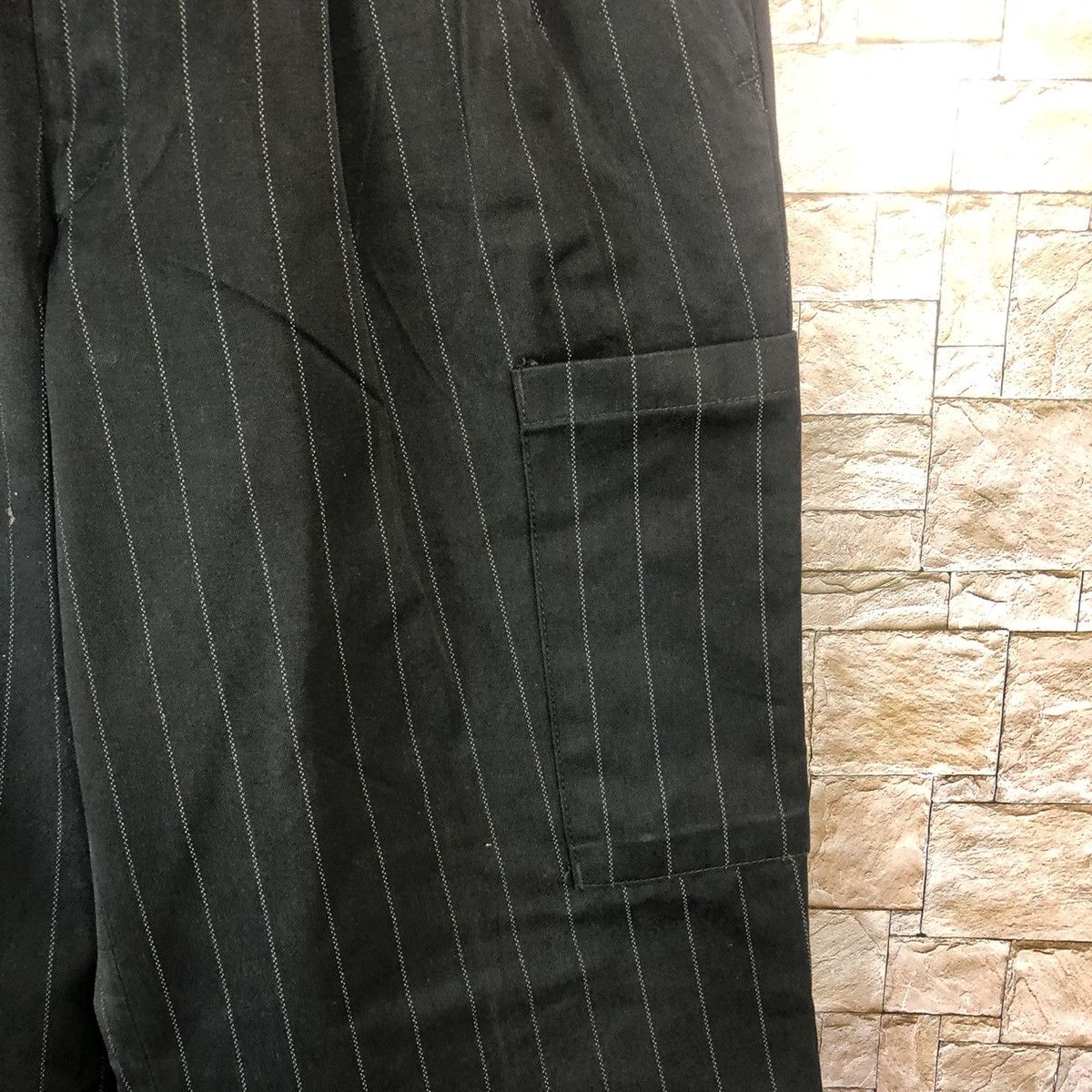 Coca Cola Coca Cola Black Stripe Cargo Multipocket Pants #A88 Size US 31 - 10 Thumbnail