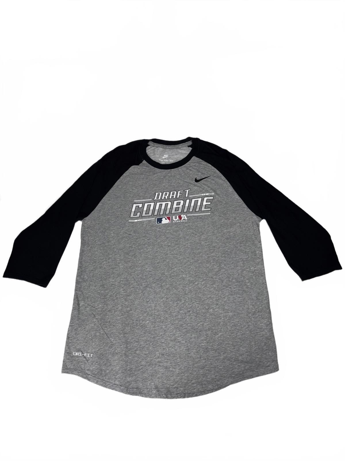 Nike Nike Dri-FIT Men's 3/4 Sleeve Shirt - Draft Combine Edition Size ONE SIZE - 1 Thumbnail