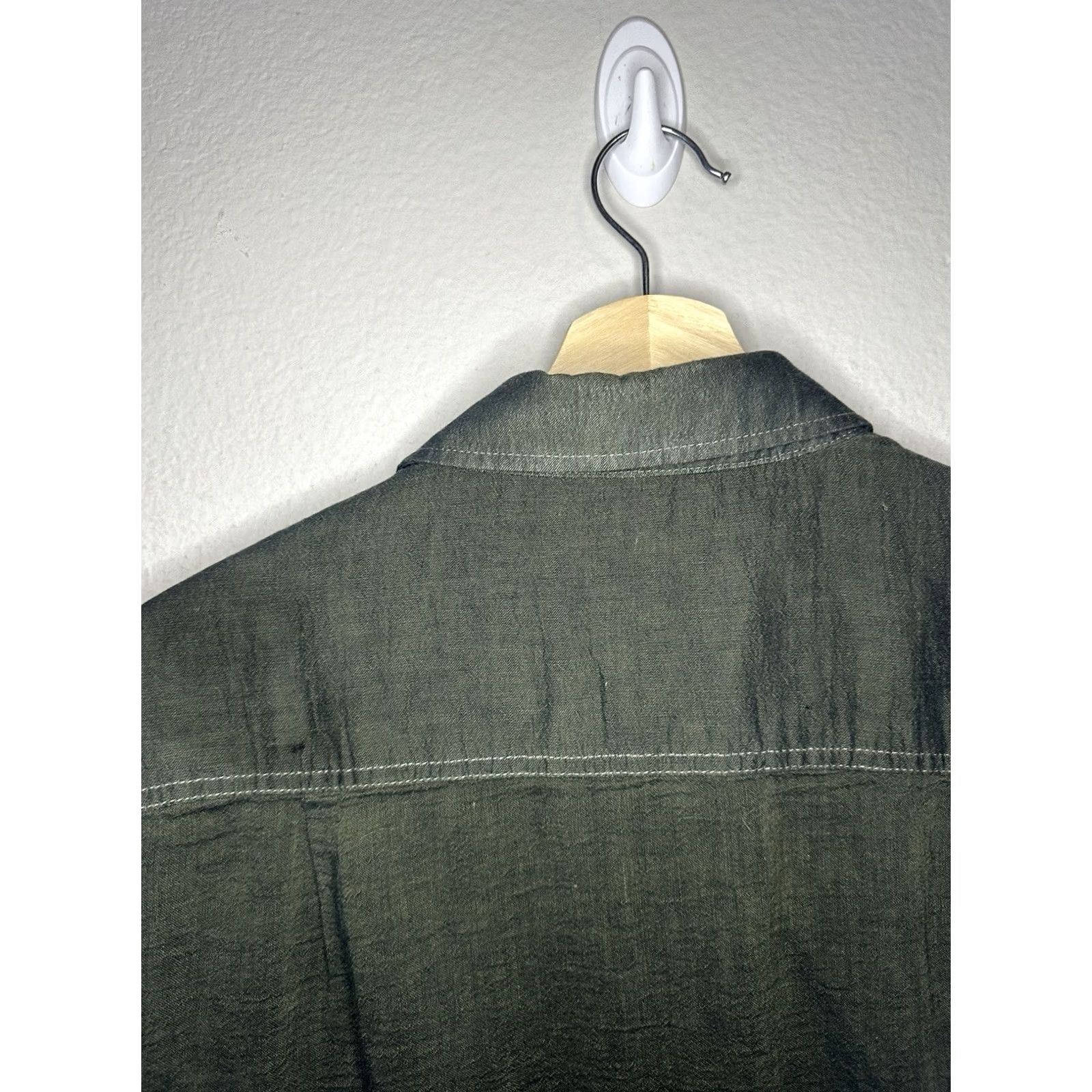 Vintage Kuhl Stealth Shirt Mens M Button-Up Short Sleeve Olive Cotton Size US M / EU 48-50 / 2 - 7 Thumbnail