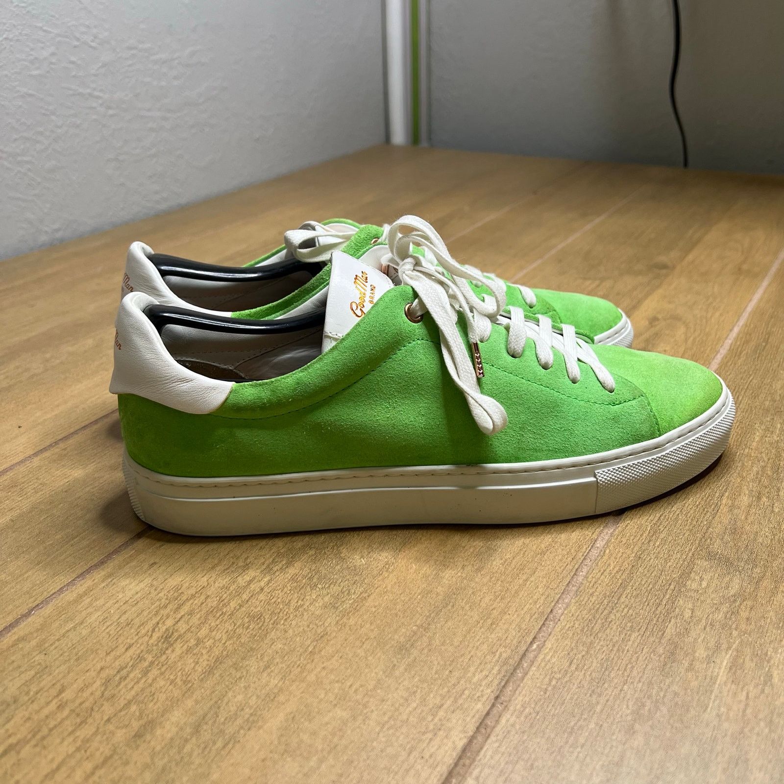 Good Man Brand Good Man Brand Green Low Top Sneakers Men’s Size 9 Luxury Size US 9 / EU 42 - 14 Thumbnail