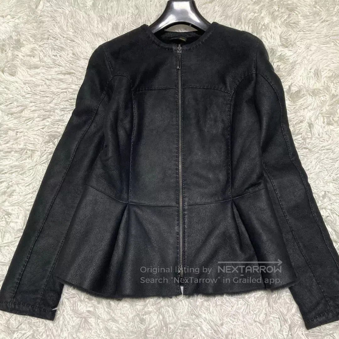 Fendi FENDI Sheepskin Leather Jacket. Size US XS / EU 42 / 0 - 1 Thumbnail
