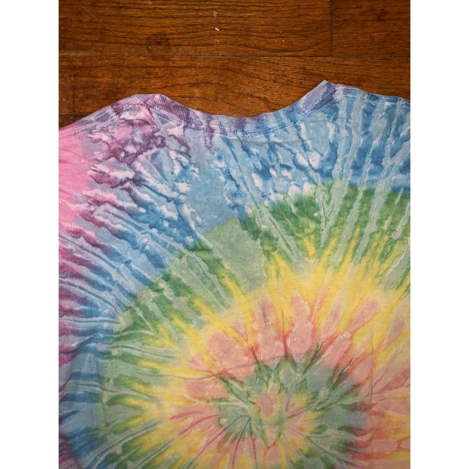 Gildan Northlane Medium Tie Dye Vitruvian Baphomet Occult Band Tee Size US M / EU 48-50 / 2 - 8 Thumbnail