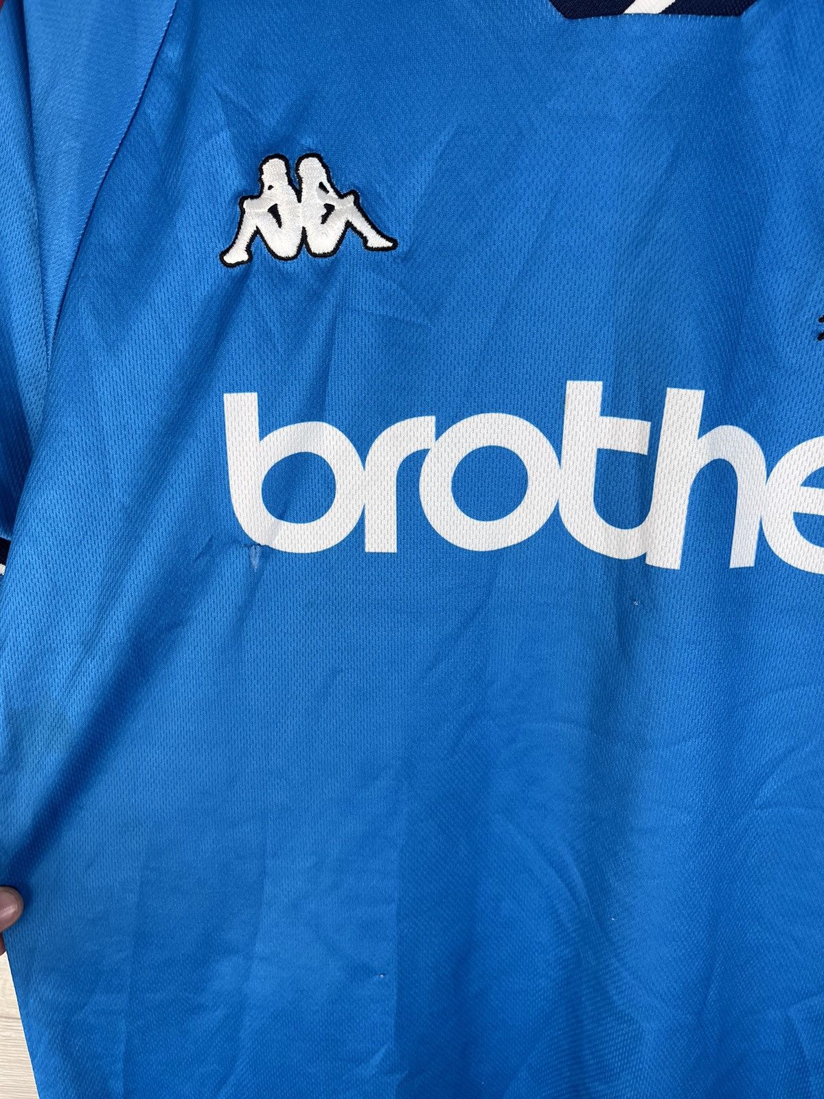 Kappa Vintage football T-shirt Kappa FC Manchester City size S Size US S / EU 44-46 / 1 - 5 Thumbnail