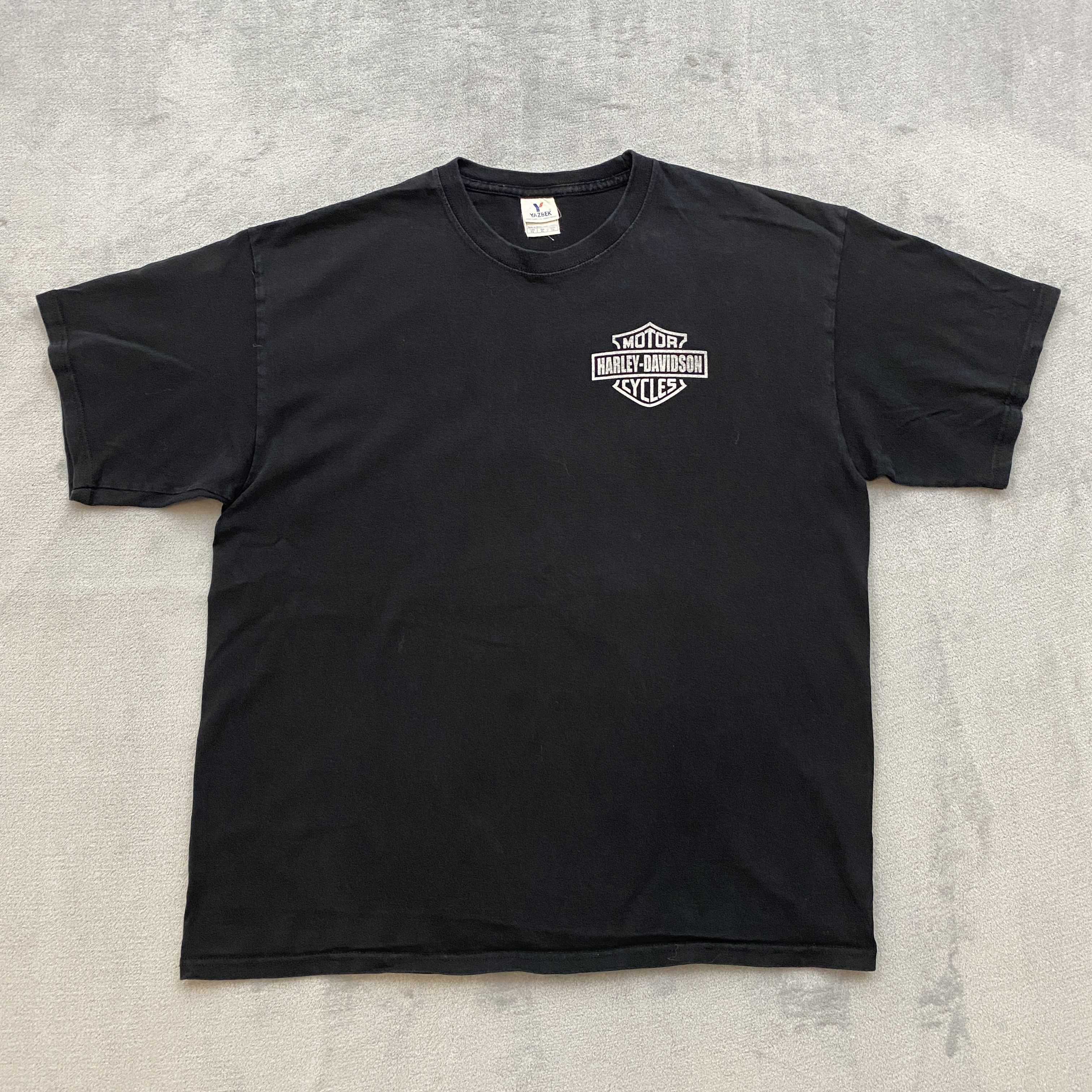 Harley Davidson × Vintage T Shirt Men XL Panhead BAJA MEXICO H-D Dealer Logo Size US XL / EU 56 / 4 - 3 Thumbnail