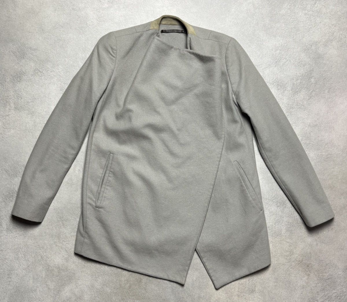 Allsaints AllSaints Ora Jacket Wool Cape Button Size S / US 4 / IT 40 - 1 Thumbnail