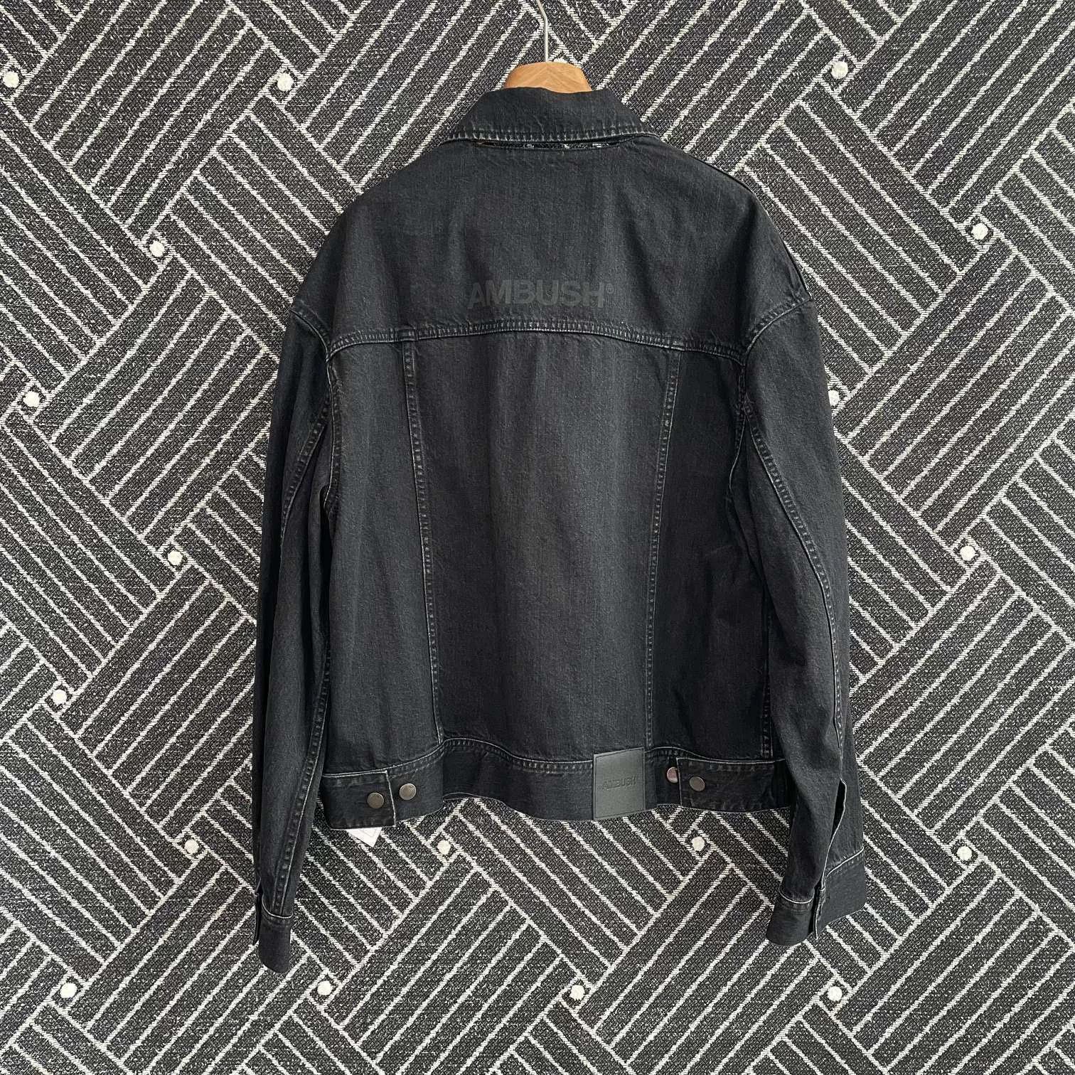 Ambush Design Black Denim Jacket - Size L. Size US L / EU 52-54 / 3 - 2 Thumbnail