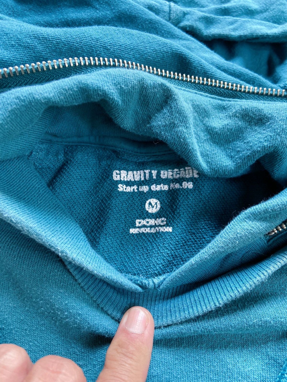Japanese Brand DOHC MULTI ZIPPER DOUBLE JUMPER ZIP HOODIE Size US L / EU 52-54 / 3 - 12 Thumbnail