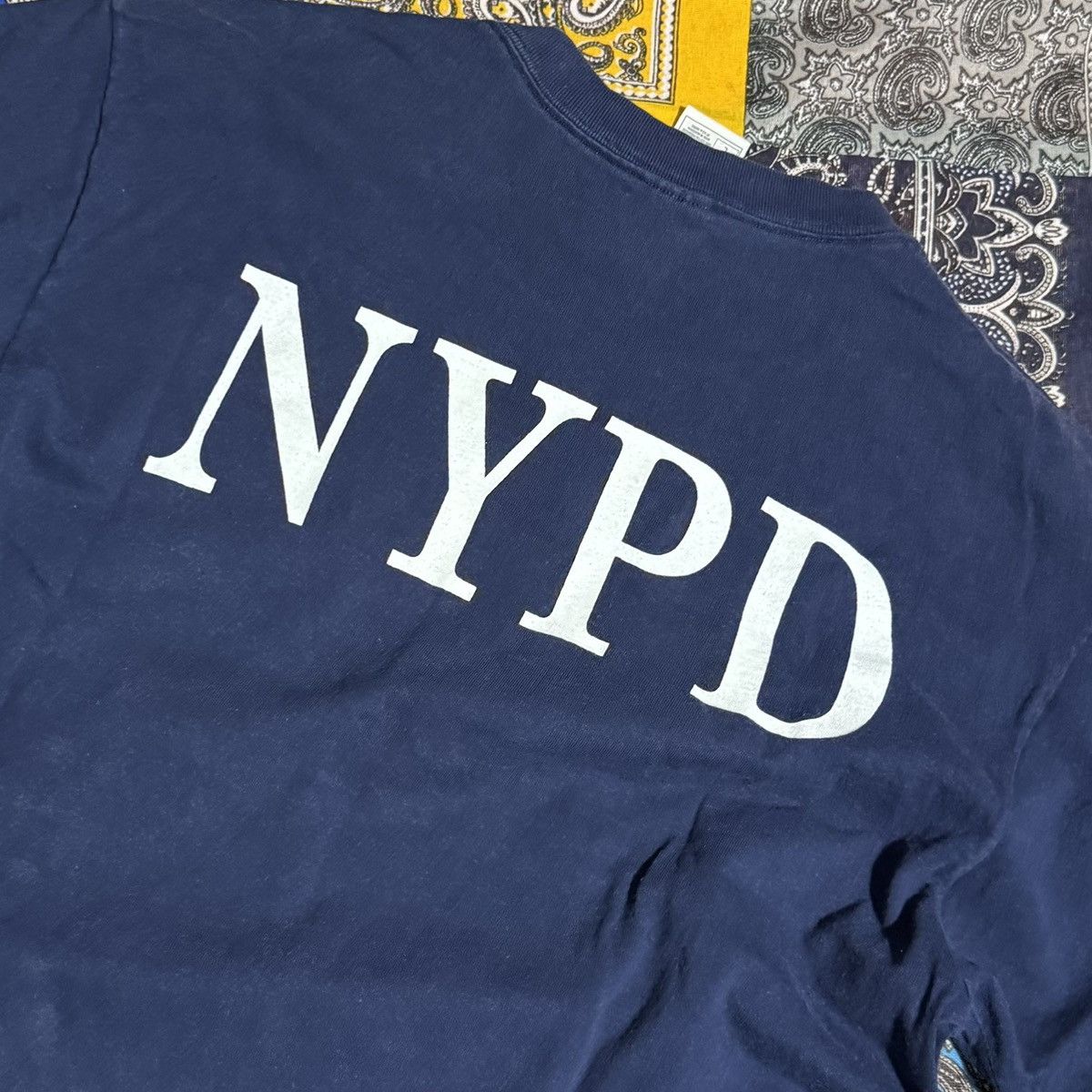 Vintage NYPD tee Size US L / EU 52-54 / 3 - 3 Thumbnail
