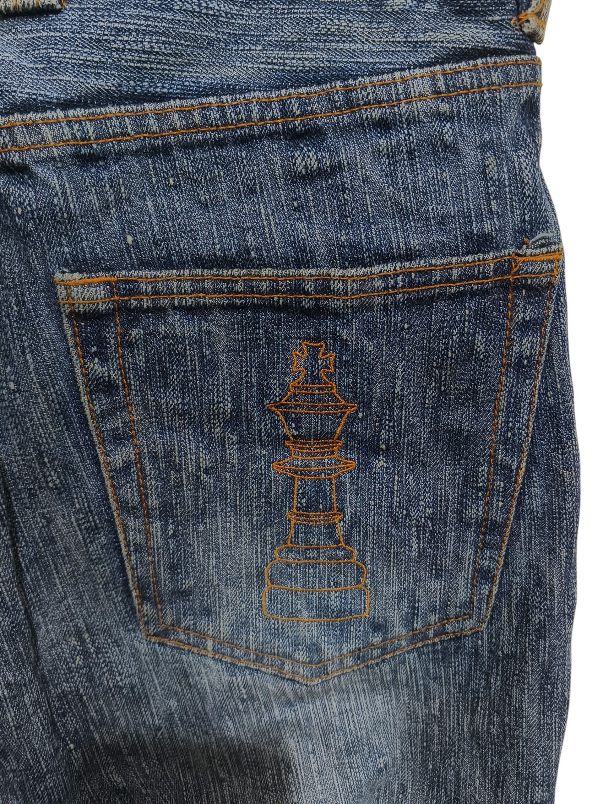 PHENOMENON Vintage 00s Phenomenon Illmatic Distressed Denim Pants Size US 34 / EU 50 - 8 Thumbnail