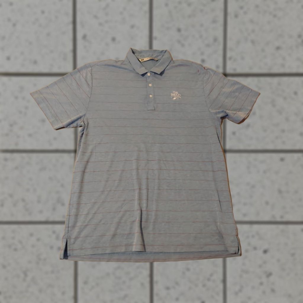 TravisMathew VINTAGE? Travis Mathew Polo Shirt XL Men Blue The Bridges Golf Athletic Size US XL / EU 56 / 4 - 1 Thumbnail
