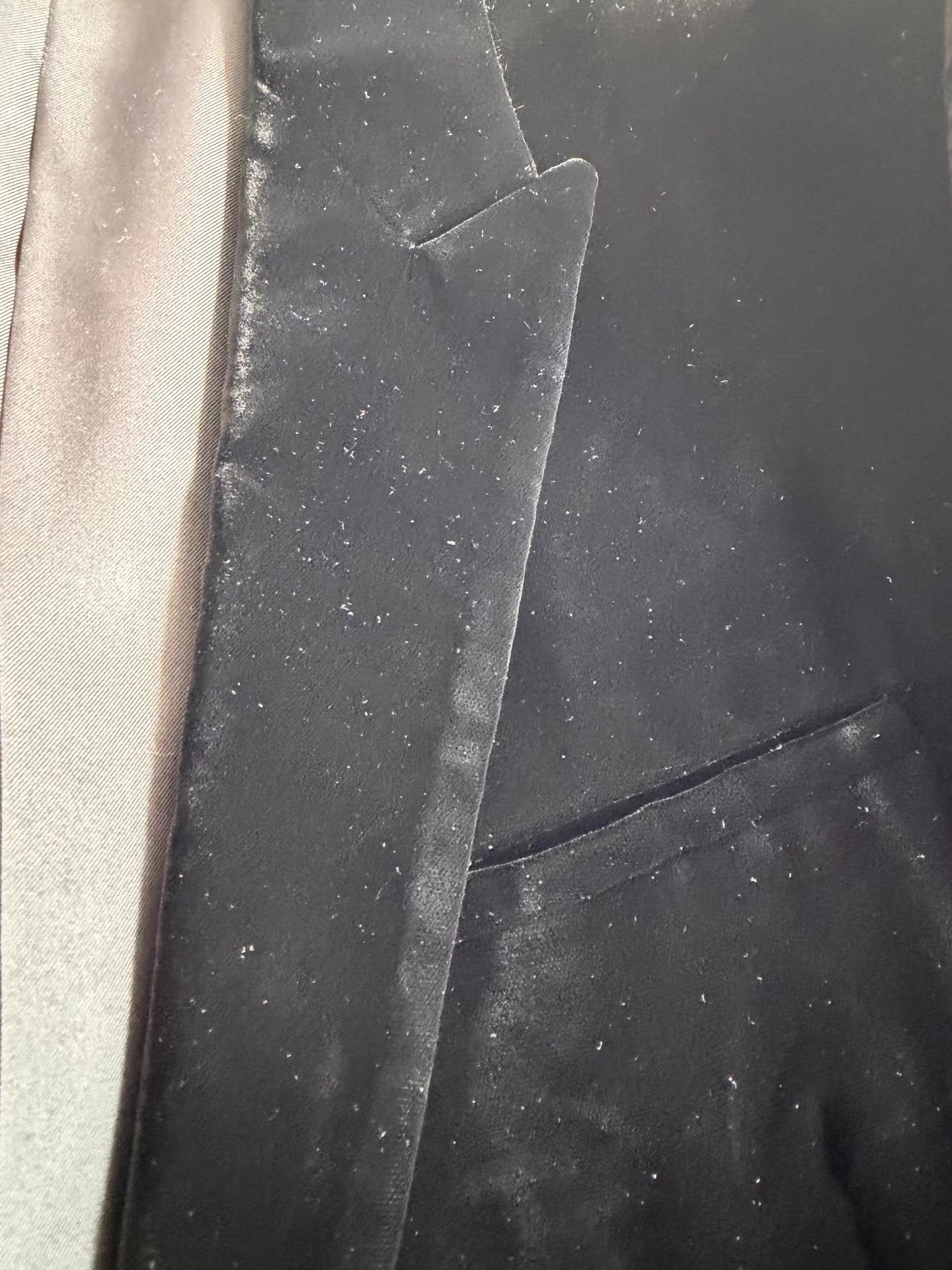 Saint Laurent Paris Saint Laurent Men's 23FW Velvet Blazer Ｑ23 Size 50R - 4 Thumbnail