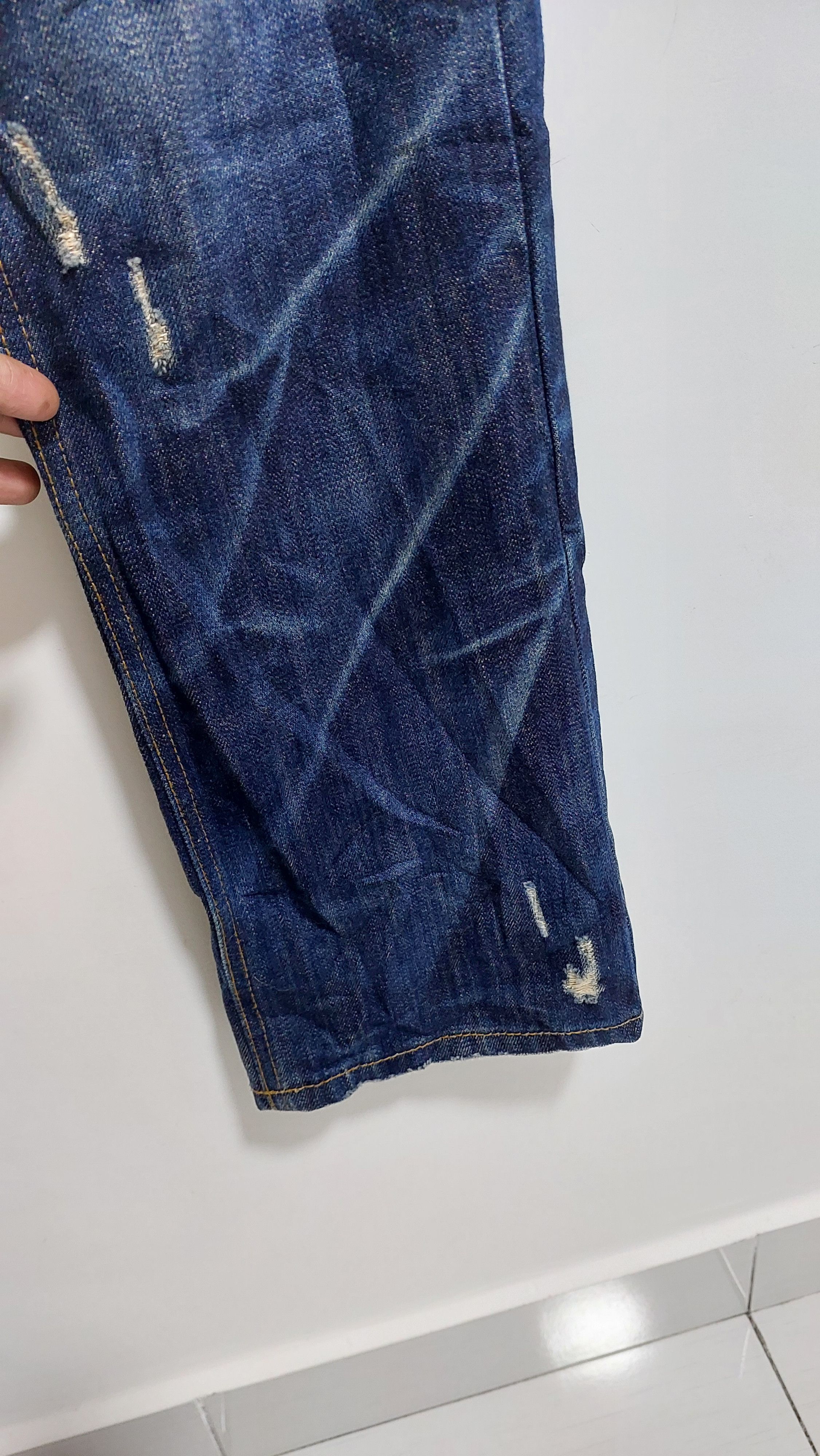 Japanese Brand DPSR DISTRESSED JEANS PANT Size US 32 / EU 48 - 9 Thumbnail