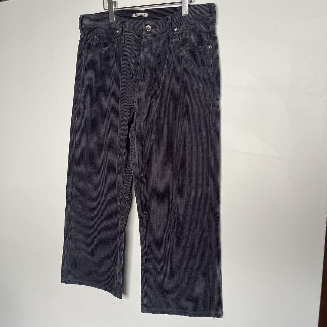 Auralee Corduroy Pants Size US 34 / EU 50 - 2 Thumbnail