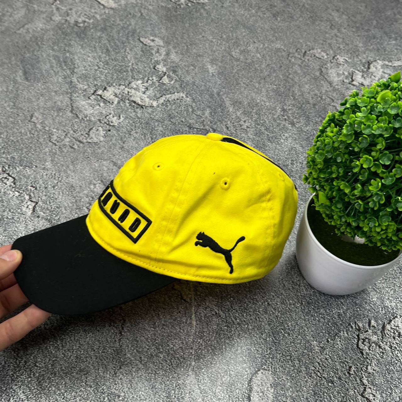 Puma Puma Mens Borussia Dortmund BVB Fan Cap Yellow Football Size ONE SIZE - 9 Thumbnail