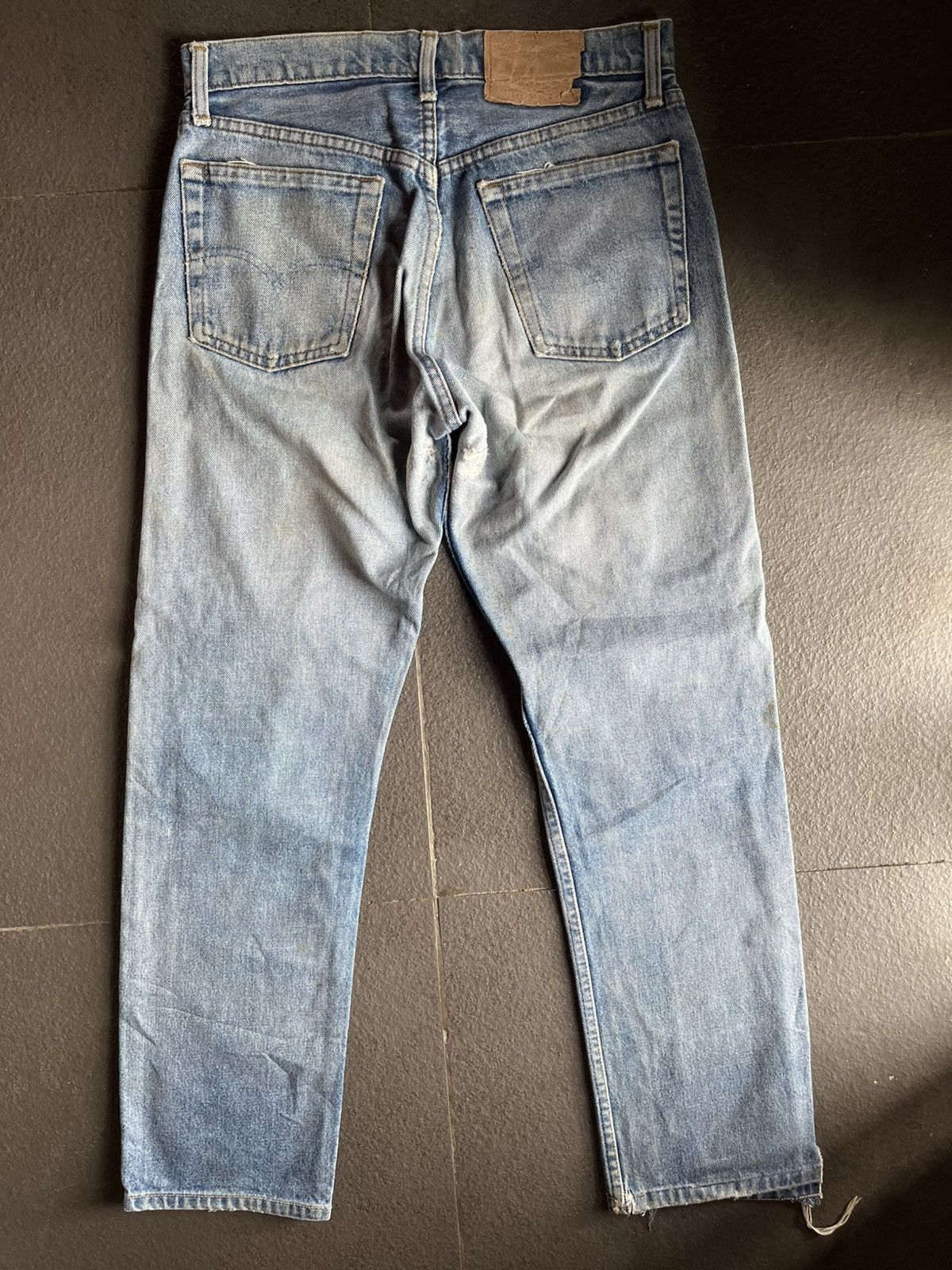 Levi's Vintage Levi’s 80’s 505 Distressed Faded Blue Size US 30 / EU 46 - 6 Thumbnail
