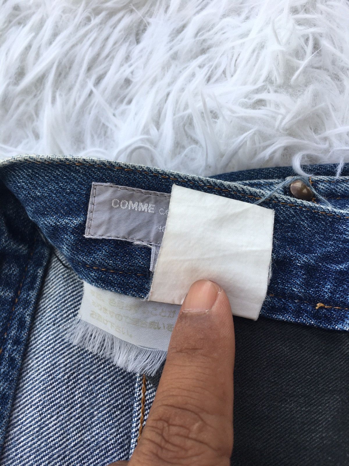 Comme des Garcons Rare CDG Comme Des Garcons Homme Classic Straight Cut Jean Size US 29 - 10 Thumbnail