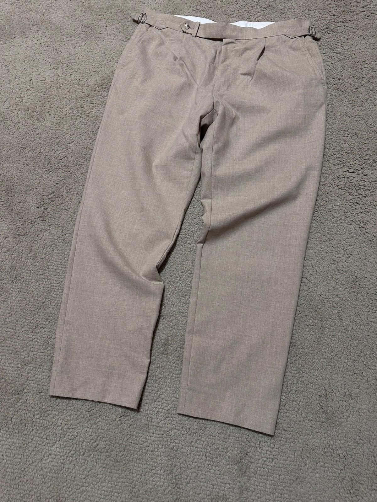 Suitsupply Suitsupply Vigo Zc Trousers Men 54 Cotton Stretch Turn Up Size US 38 / EU 54 - 2 Thumbnail