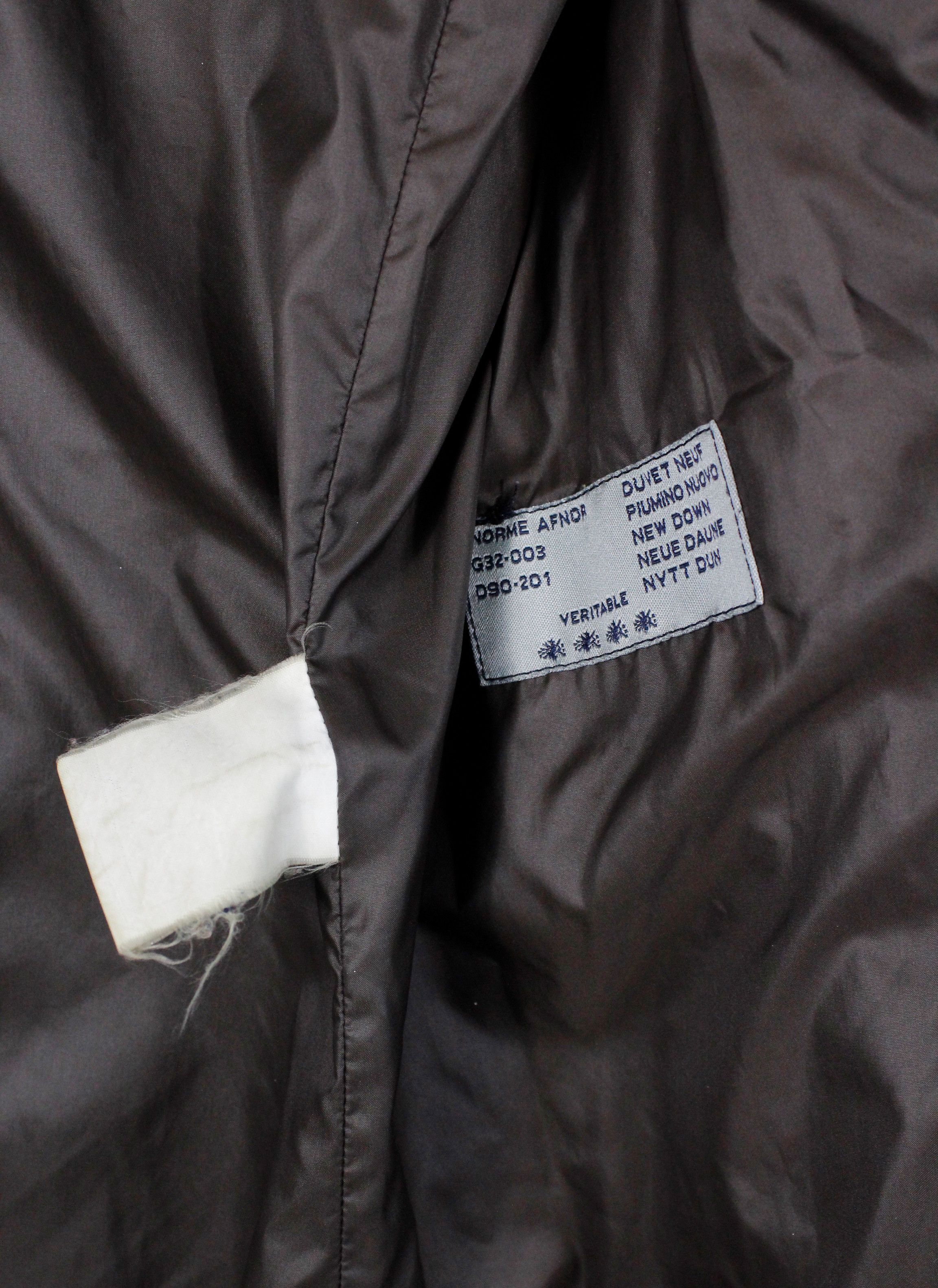 Moncler × Vintage Moncler Vintage Womens Quilted Brown Zip Coat Jacket 90s Size M / US 6-8 / IT 42-44 - 12 Thumbnail