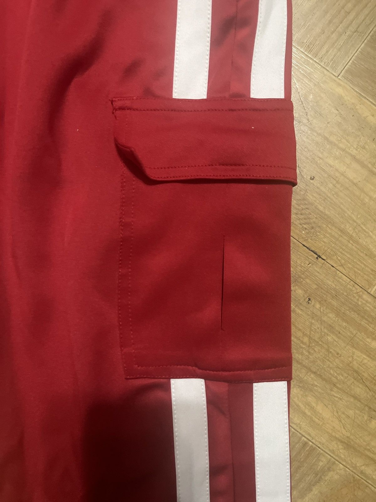 Fashion Nova Men’s Fashion Nova Red Track Pants Size US 34 / EU 50 - 5 Thumbnail