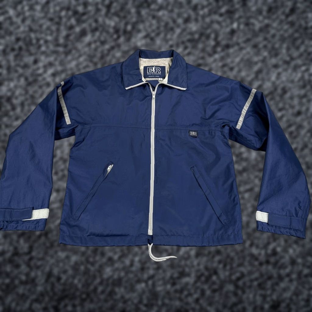 Vintage VINTAGE Bill Rodgers Windbreaker Jacket Mens Small Blue Gore-Tex Hooded Running Size US S / EU 44-46 / 1 - 1 Thumbnail